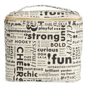 Kate Spade," What do you say?"Insulated Lunch Tote